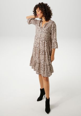 Aniston Tunikakleid mit extravagantem Animal-Print