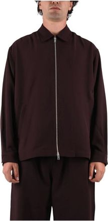 New Amsterdam Surf Association Camicia con zip - - Jackets - Uomo - Marrone - S