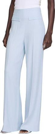 Sandro Striped sequin trousers in Sky Blue at Nordstrom, Size 40 Eu