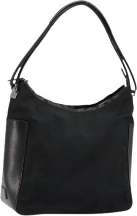 Gucci Pre-owned Shoulder Bags, female, Black, Size: ONE SIZE Pre-owned Vintage Shoulder Bag