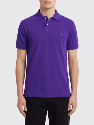Polo Ralph Lauren Polo Shirt Men color Violet