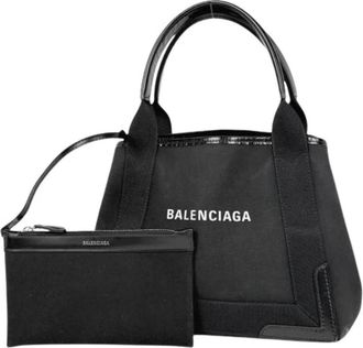 Balenciaga Pre-owned Tote Bags, female, Black, Size: ONE SIZE Pre-owned Vintage Tote Bag