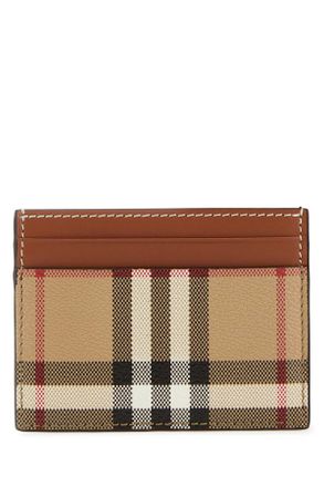 Burberry Printed Canvas Cardholder