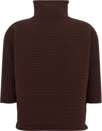 Pleats Please Issey Miyake Blouse - Brown