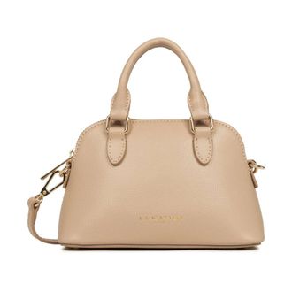 Lancaster Handbags, female, Beige, Size: ONE SIZE Sac demi lune Zipp&eacute; S Sierra Jia