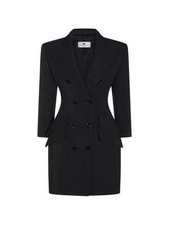 Elisabetta Franchi blazervorm korte jurk
