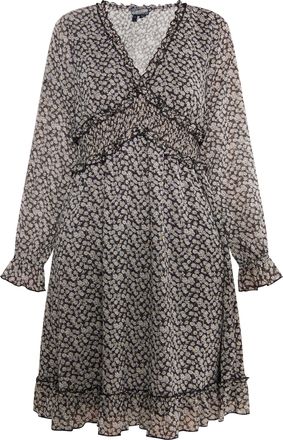 Dreimaster Dreimaster Jurk Dames zwart/beige