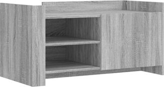 vidaXL Coffee Table Grey Sonoma 100x50x50 cm Engineered Wood vidaXL