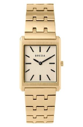 Breda Virgil Bracelet Watch, 26mm in Gold/Gold/Champagne at Nordstrom