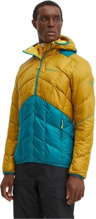 La Sportiva Pinnacle Down - Heren - Ski Jassen - Geel - S - Leer - Fitness
