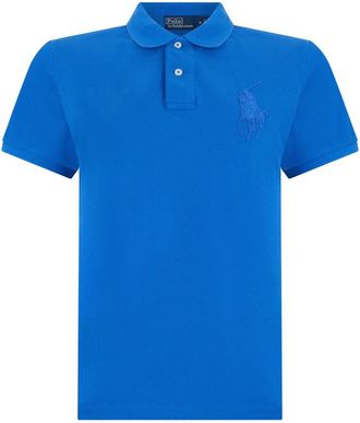 Polo Ralph Lauren Cotton Polo with Logo - Dames - Polos - Blauw - XS - Katoen - Tops