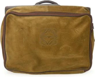 Loewe Tweedehands leren handtassen - Dames - Vintage Handtas - Beige - ONE Size - Leer - Vintage