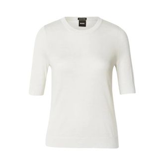 HUGO BOSS Dames, Truien, Wit, Maat: XL Wol
