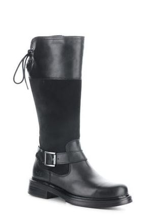 Bos. & Co. Mateo Waterproof Knee High Boot in Black Feel/suede/fee at Nordstrom Rack, Size 9-9.5Us / 40Eu