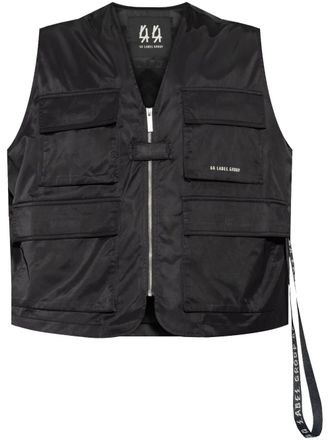 44 Label Group 44 gilet - men - Polyester - 46 - Black
