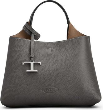 Tod's Timeless Micro Tote - Dames - Handtassen - Groen - ONE Size - Leer - Tassen