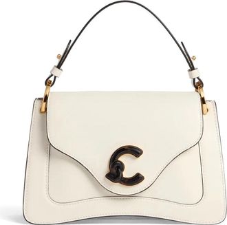 Coccinelle C-Me Schoudertas - Dames - Handtassen - Wit - ONE Size - Leer - Tassen