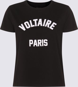Zadig&Voltaire Black Cotton T-shirt