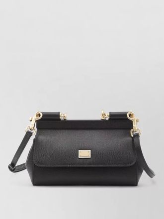 Dolce & Gabbana sicily medium leather tote bag shoulder strap