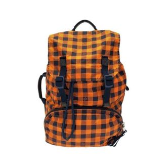 Louis Vuitton Pre-owned Vintage Nylon Backpack - unisex - Louis Vuitton Vintage - Vintage Backpacks - Orange - ONE SIZE - Pre-owned