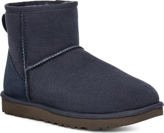 UGG UGG Classic Mini II Genuine Shearling Lined Boot in Evb at Nordstrom Rack, Size 12