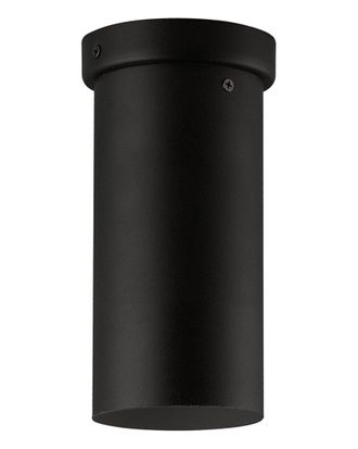 Eglo Eglo Tortoreto 1 Light Cylinder Ceiling Light With Matte Black Finish