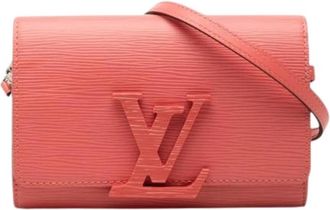 Louis Vuitton Pre-owned Pochette Louise PM Epi Schoudertas - Dames - Vintage Schoudertas - Roze - ONE Size - Leer - Vintage