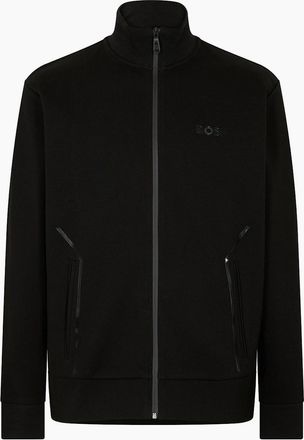 HUGO BOSS Mens Mens Mirror 10266046 01 Hoody - Black - Size: 36