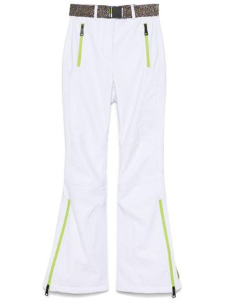 Khrisjoy Skibroek met glitters detail - Wit