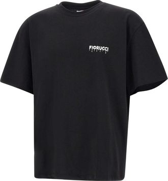 Fiorucci Heren Katoenen T-shirt Zwart - Heren - T-shirts - Zwart - XS - Katoen - Tops