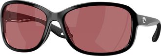 Costa 6S9114 Seadrift Polarized 911408 Mens Sunglasses Black Size 60