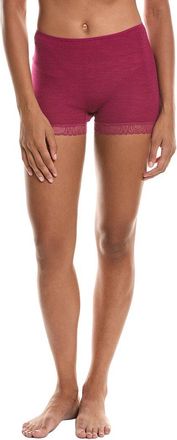 Hanro Hanro Lace-Trim Wool & Silk-Blend Boyleg Panty