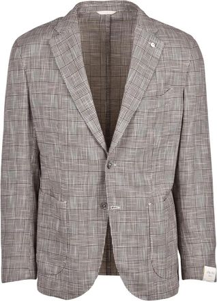 L.B.M. 1911 Cotton Silk Jacket - Grey