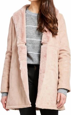 Gentle Fawn Windsor Coat In Mink Pink