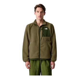 The North Face Yumiori Off Peak FZ Jacket - Heren - Fleece jassen - Groen - M - Fitness