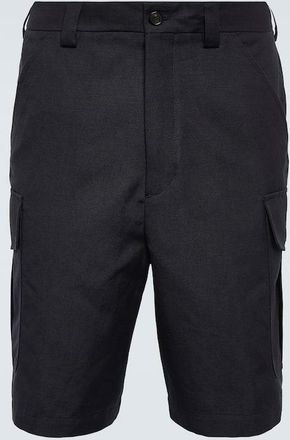 Loro Piana Bizen cotton and linen Bermuda shorts