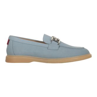 Bally Webby Loafer - Dames - Loafers - Blauw - 40 EU - Leer - Schoenen
