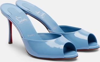 Christian Louboutin Me Dolly 85 patent leather mules