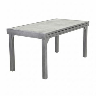 ED&Egrave;N JARD&Iacute; Mesa de centro rectangular para exterior Gris Antracita
