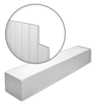 NMC Wg1-box Wallstyl Noel Marquet 1 Scatola 12 Pezzi 3d Rivestimento Murale Design Moderno Bianco 2,28 M2 - Nmc
