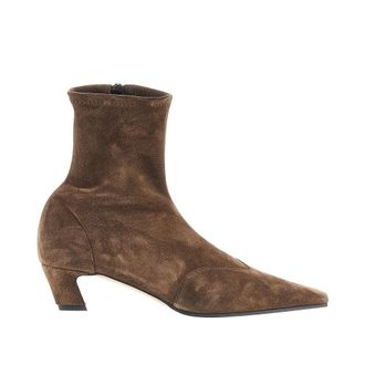 Khaite Stretch suede leather Nevada boots Woman 36