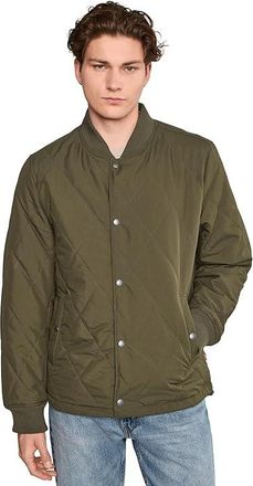 Levi's Quilted Bomber Jacket Mens Jacket Olive : 2XL, Polyester