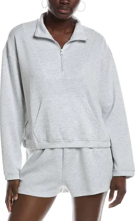 Vintage Havana Cloud Fleece Quarter Zip Pullover
