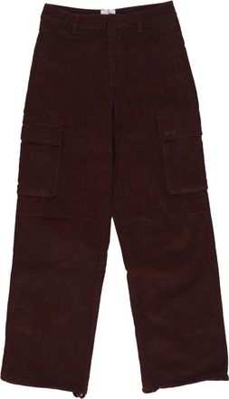 Arte Corduroy Cargo Pants - Heren - Straight fit broeken - Rood - W32 - Katoen - Broeken