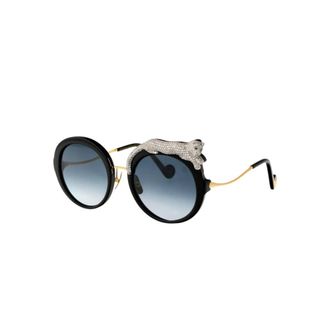 Anna-Karin Karlsson Rose et la Roue Sun Zonnebril - unisex - Accessoires - Zwart - Maat: 51 MM