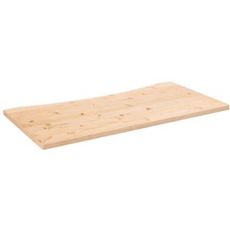 vidaXL Piano Scrivania 100x50x2,5 cm in Legno Massello di Pino - Vidaxl