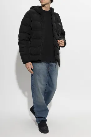 C.P. Company Quilted Jacket, Mens, Black