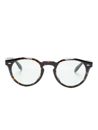 Oliver Peoples Gregory Peck sunglasses - unisex - Acetate - 48 - Brown