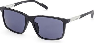 Adidas Sport SP0050 02A Mens Sunglasses Black Size 57