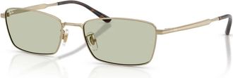 Ray-Ban Titanium Zonnebril - unisex - Accessoires - Geel - Maat: 55 MM